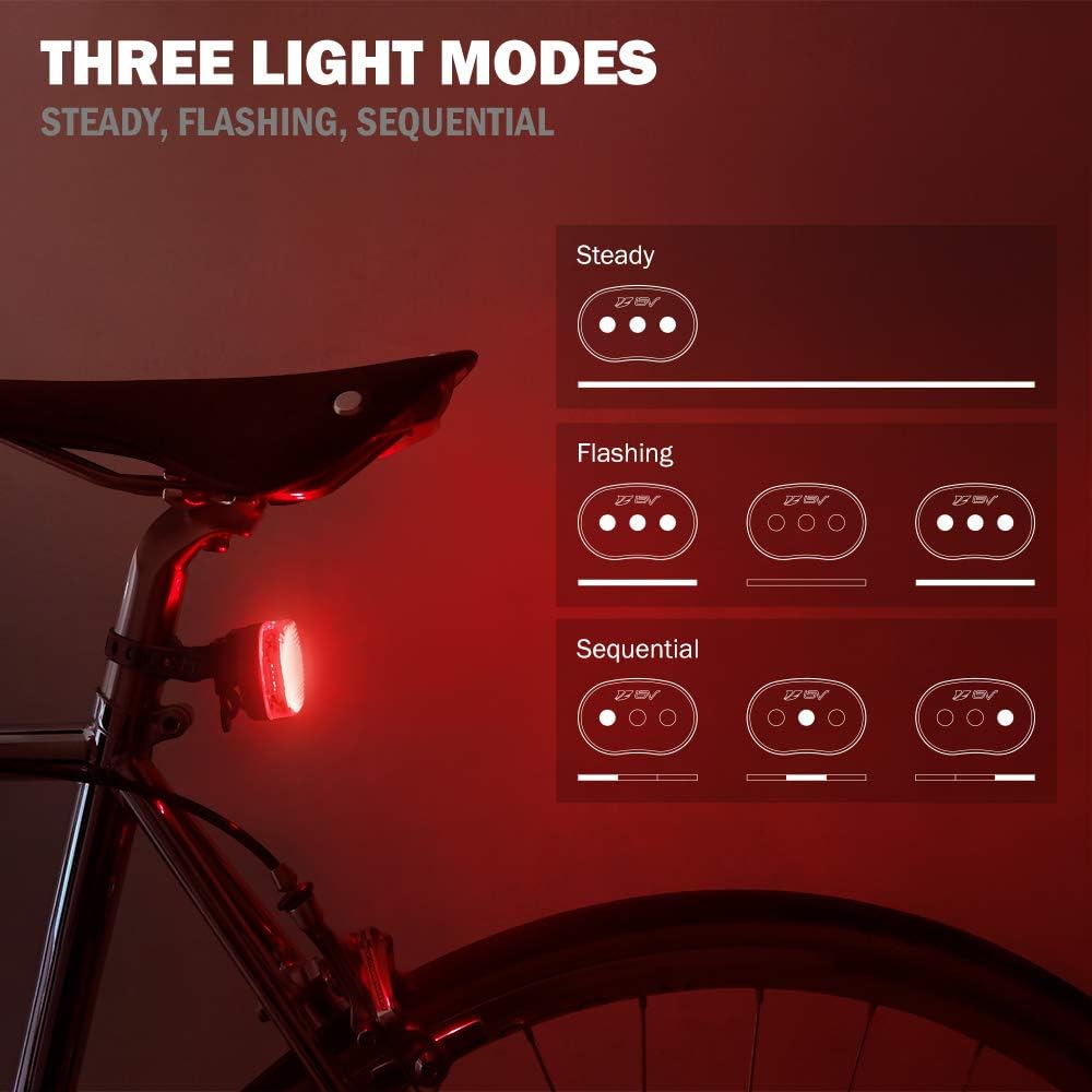 Luz roja para Bicicleta